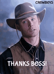 Crow Boys Thanks Boss GIF