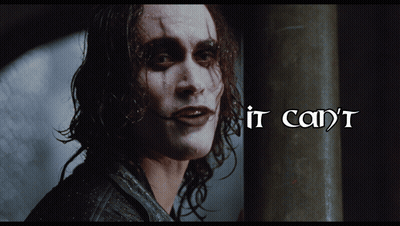 Crow Saying It Can't GIF