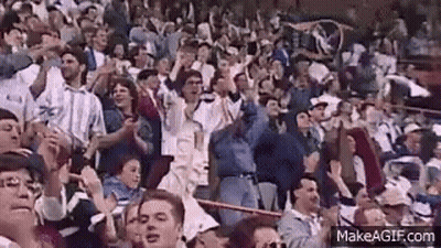 Crowd Applauding In Stadium GIF