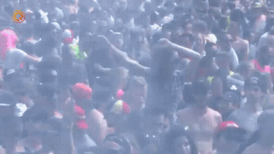 Crowd At Music Festival GIF
