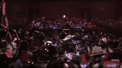 Crowd At Stadium Concert GIF