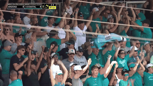 Crowd Cheering In Stadium Arizona 4 Coastal 4 GIF