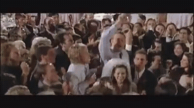 Crowd Dancing At Party GIF