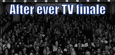 Crowd Gathered After Ever TV Finale GIF