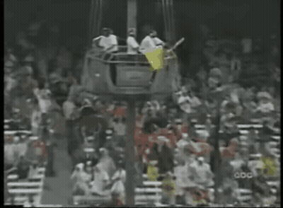 Crowd In Stadium With ABC GIF