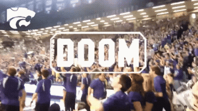 Crowd In Stadium With Doom GIF