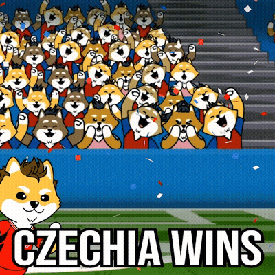 Crowd Of Dogs Czechia Wins GIF