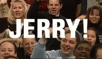 Crowd Of People With Jerry GIF