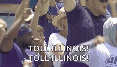 Crowd Of People Yelling With Arms In Air GIF