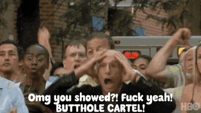 Crowd Omg You Showed Fuck Yeah Butthole Cartel GIF