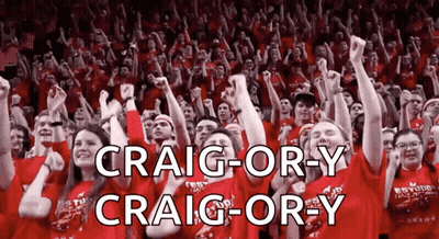 Crowd Raising Fists Craig-Or-Y GIF