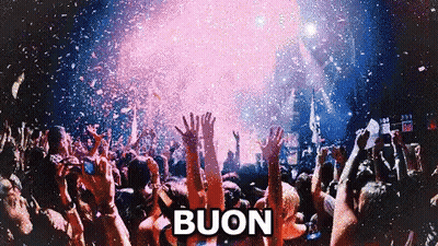 Crowd Raising Hands With Buon GIF