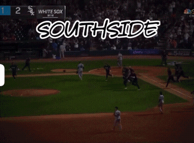 Crowd Watching Baseball Southside Staaaa GIF