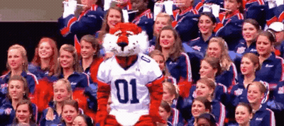 Crowd Watching Texas Vs AGM Basketball GIF