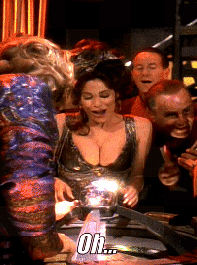 Crowd With Cedar Pointe Logo GIF