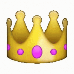 Crown Emoji GIF