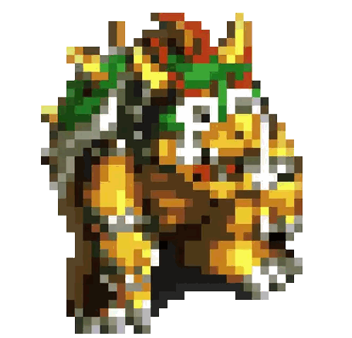 Crown-Wearing Cartoon Character Sticker