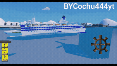 Cruise Ship Bycochu444yt GIF