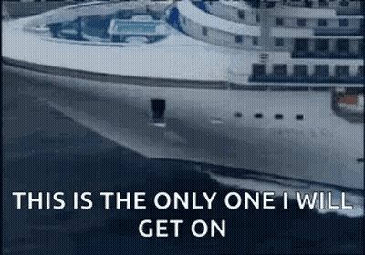 Cruise Ship Saying This Is The Only One I Will Get On GIF