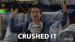 Crushed It Boy GIF