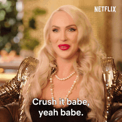 Crushed It Christine Quinn GIF