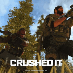 Crushed It Gun Man GIF