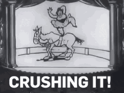 Crushing It Cartoon Film GIF