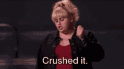 Crushing It Crushed It Rebel Wilson GIF