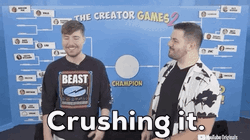 Crushing It Mr Beast  GIF