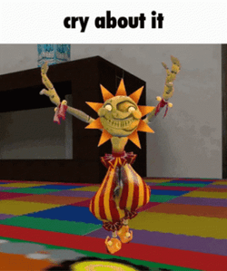Cry About It Fnaf Meme GIF