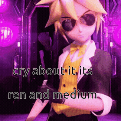 Cry About It Ren GIF