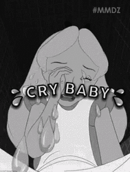 Crybaby Alice In Wonderland GIF