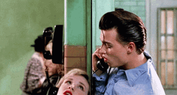 Crybaby Amy Locane Johnny Depp Phone Call GIF