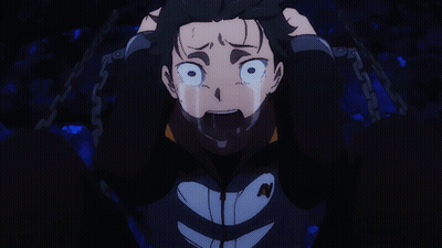 Crying Anime Character With N Jacket GIF
