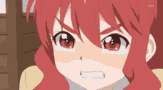 Crying Anime Red Hair Angry
