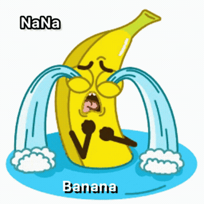 Crying Banana With Tears