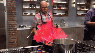 Crying Bearded Man In The Dark GIF