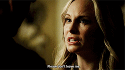 Crying Caroline Forbes Pleading GIF