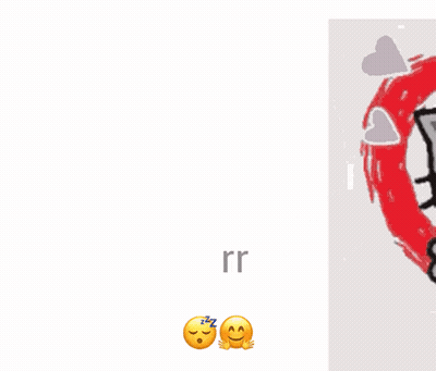 Crying Cartoon Cat With Green Bow GIF