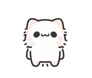 Crying Cartoon Cat With Tears Sticker