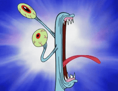 Crying Cartoon Character Saying Our Bug Is Soo Grown Up GIF