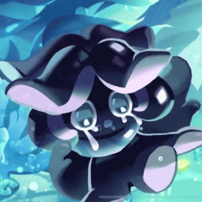 Crying Cartoon Whale GIF