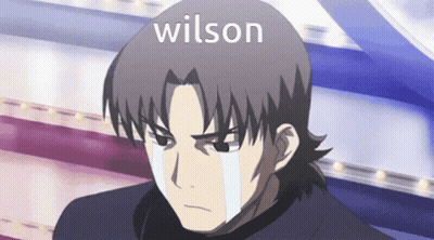 Crying Cartoon Wilson GIF