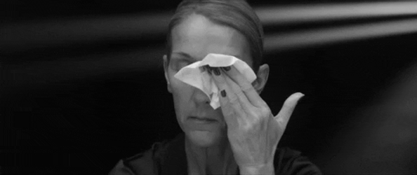 Crying Celine Dion GIF