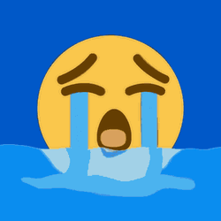 Crying Emoji Drowning In Tears