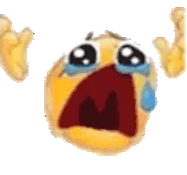 Crying Emoji Sticker GIF