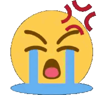 Crying Emoji With Tears Sticker