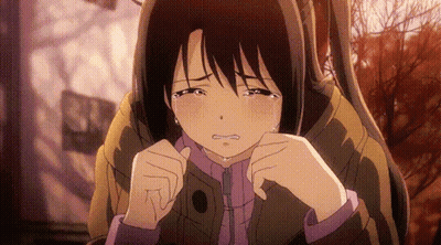 Crying Girl Being Held GIF