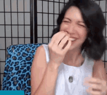 Crying Laughing Sarah Atwood Nerdtainment GIF