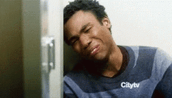 Crying Man Donald Glover Community